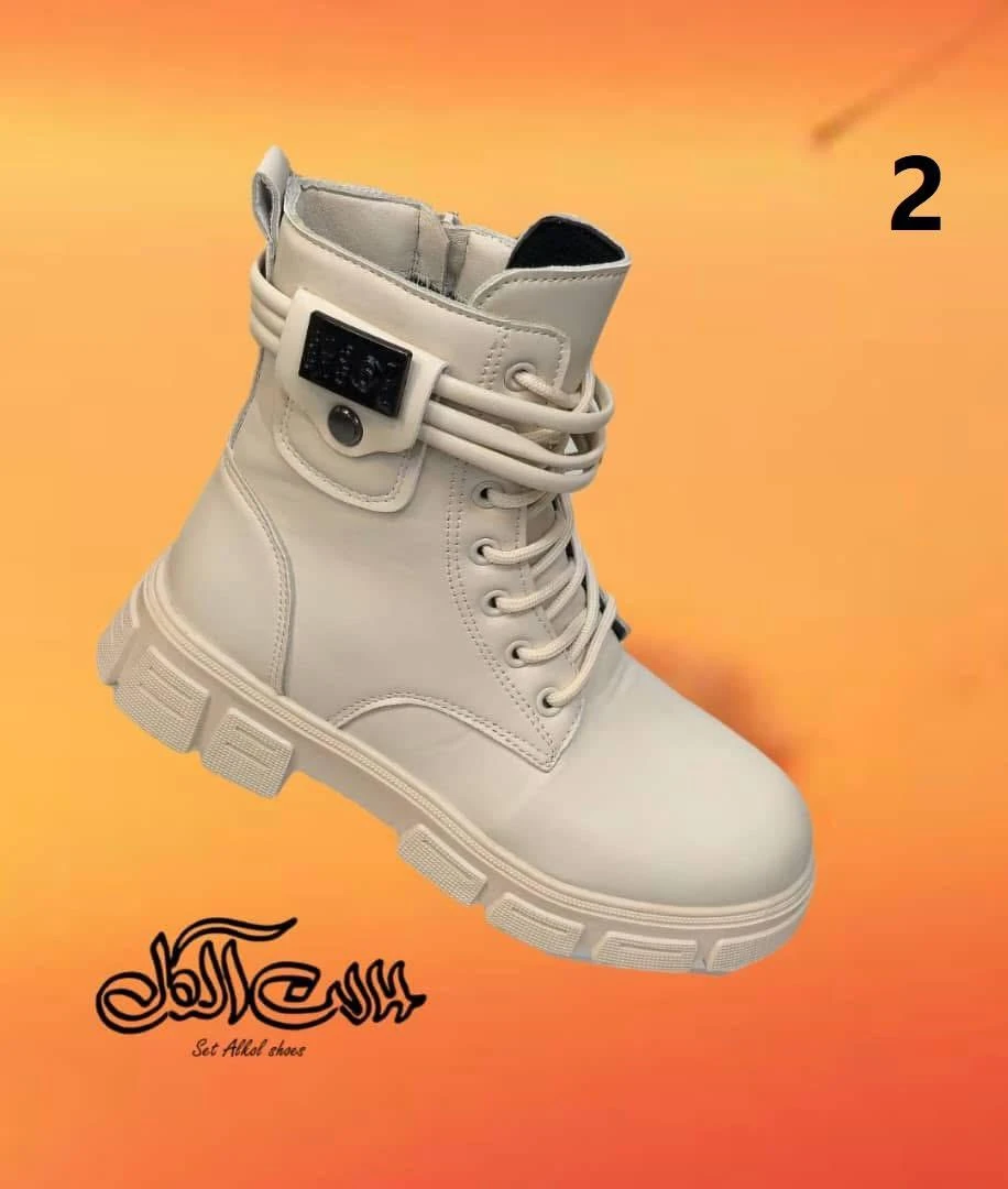 بوط جلد أصلي مستورد