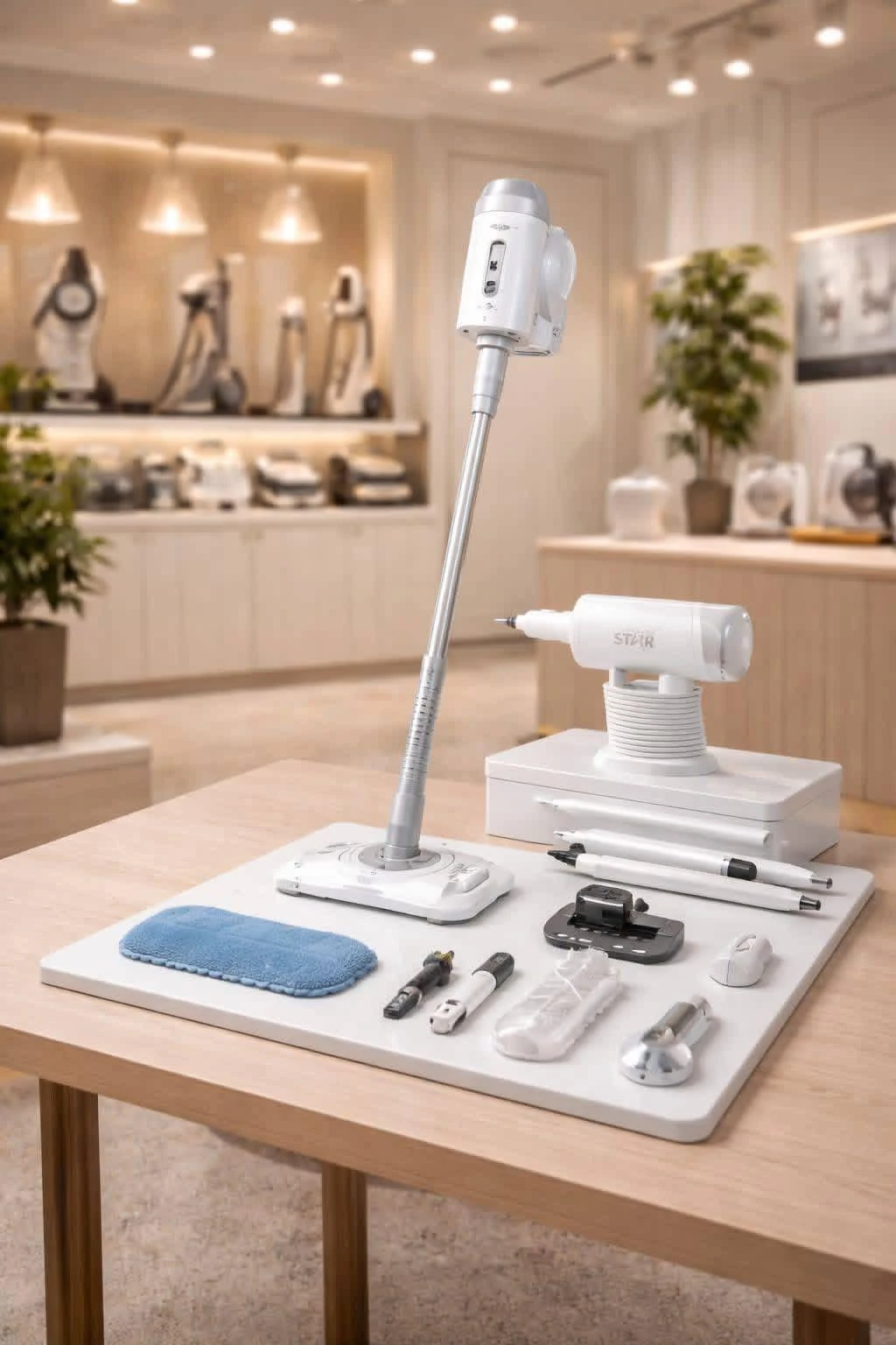 قوة البخار بين يديك نظام تنظيف شامل متعدد الادوات