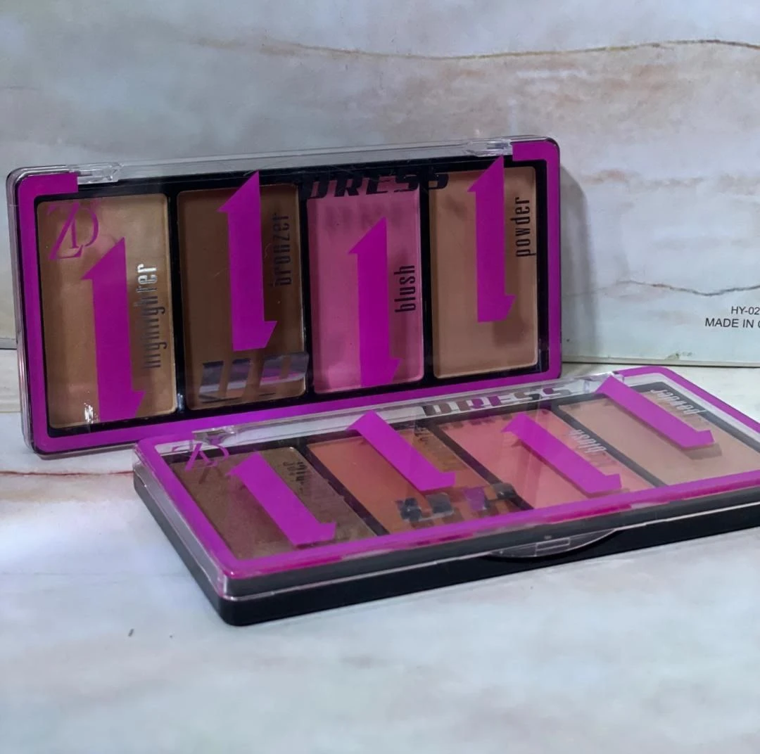 باليت بلاشر 4 الوان